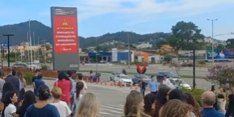 simulado evacuação